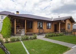 Баня с зоной барбекю, 80м2, г. Барнаул