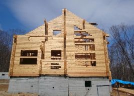 Сруб дома на берегу моря, 215м2, г. Владивосток