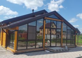 Одноэтажный загородный дом, 98м2, с. Фирсово