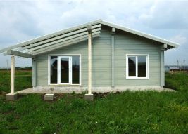 Дом из профилированного бруса с видом на горы, 103м2, г. Белокуриха