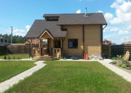 Двухэтажная баня из кедра, 68м2, с. Фирсово